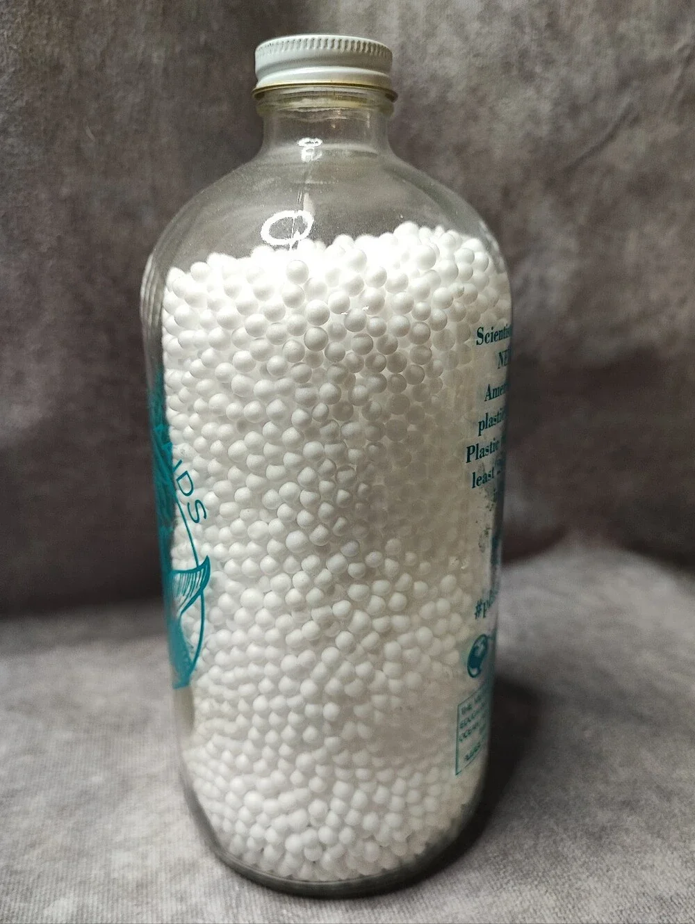 Save The Mermaids Reusable Water Bottle With Metal Lid NEW Plastic Free Reusable